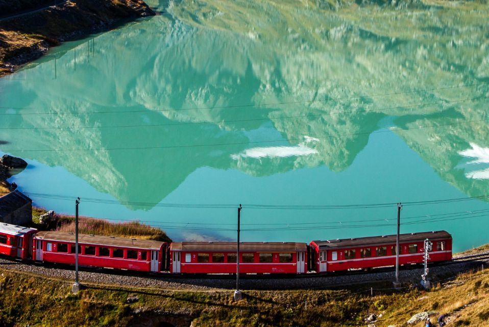 From Tirano: Bernina Train Ticket With Winery Tasting - Panoramic Train Views and Landscapes