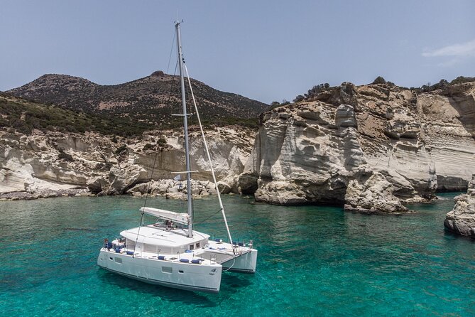 Full-Day Small-Group Cruise in Milos & Poliegos With Lunch - Exploring Milos Landscapes
