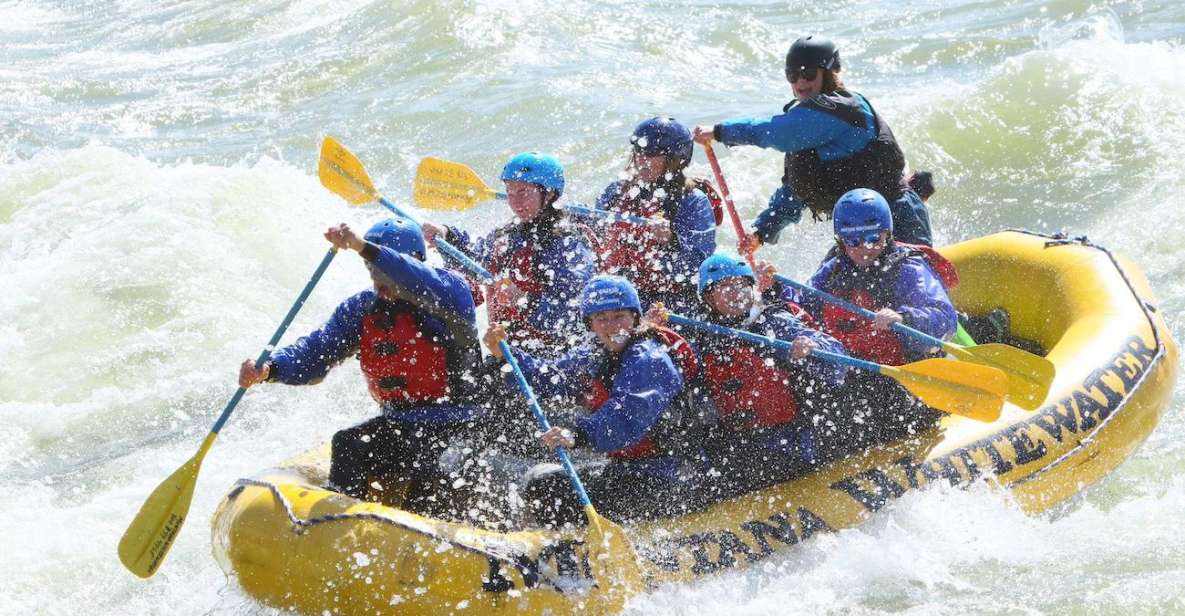 Gardiner: Half-Day Whitewater Raft Trip on the Yellowstone - Navigating Thrilling Rapids