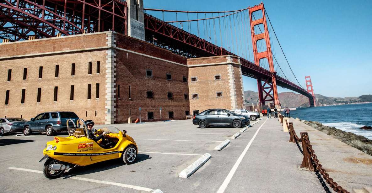 GoCar 3-Hour Tour of San Franciscos Parks and Beaches - Exploring Famous Locations