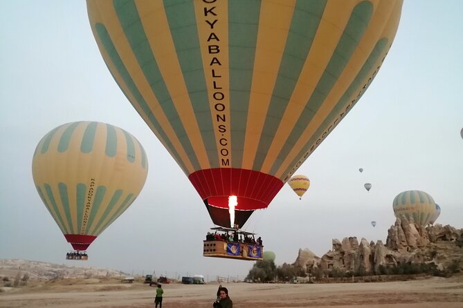 Goreme Hot Air Balloon Over Valleys, With Champagne and Transfers - Breakfast Amid Captivating Vistas