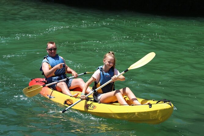 Guided Kayak Tour: Exploring Albufeira Area - Catamaran Cruise and Kayaking