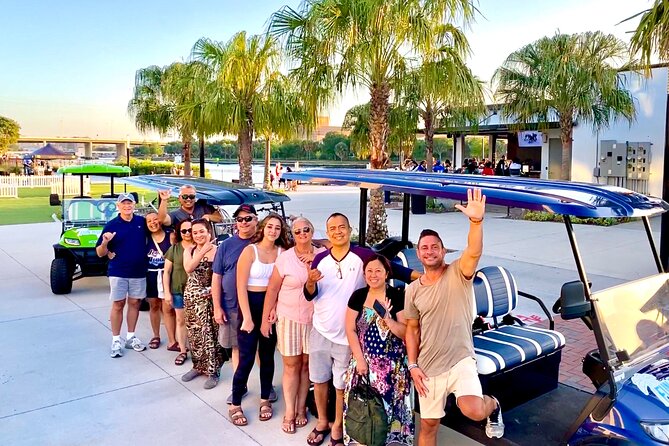 Guided Tampa Sightseeing Tour in a Deluxe Street Legal Golf Cart - Neighborhoods and Landmarks