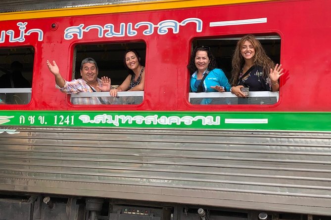 Half-Day Railway Market and Floating Market Tour in Thailand - Meeting and Pickup