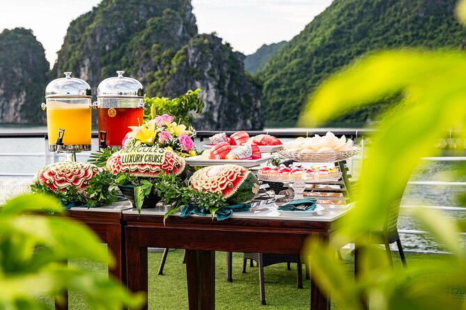 Halong Bay Luxur Cruise Day Trip: Buffet Lunch & Limousine Bus - Highlights of the Day Trip