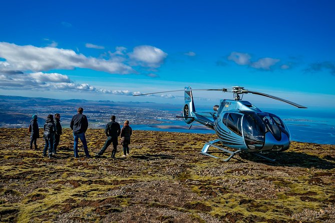 Helicopter Tour With Mountain Summit Landing From Reykjavik - Landing on Mt. Esja Summit