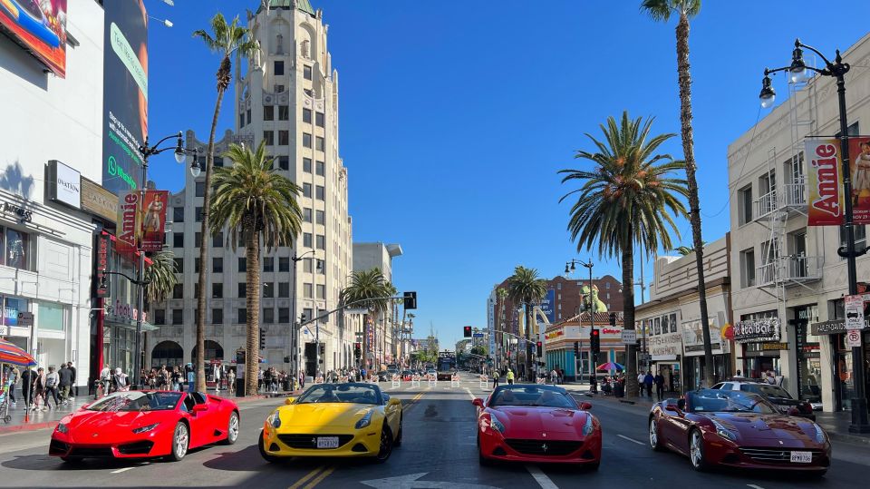 Hollywood Sign 50 Min Ferrari Driving Tour - Pricing Information