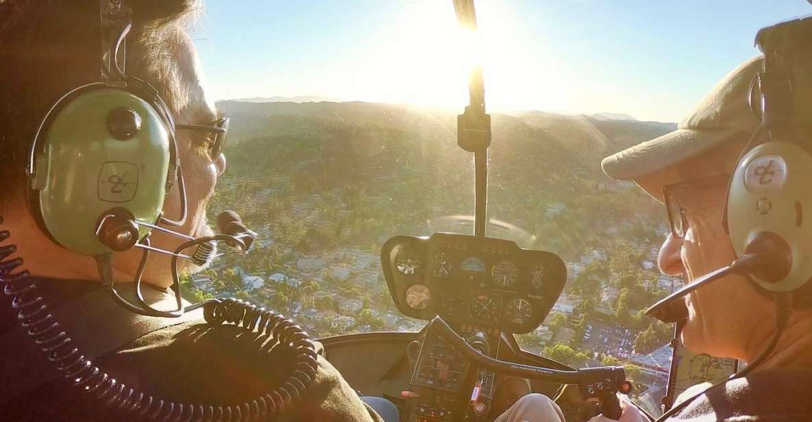 Hooray for Hollywood: 35-Minute Helicopter Tour - Tour Inclusions