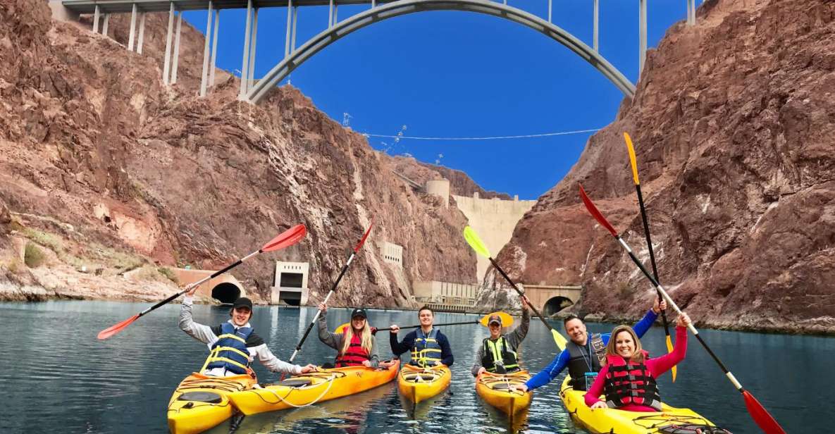 Hoover Dam Kayak Tour & Hike - Shuttle From Las Vegas - Kayaking Experience