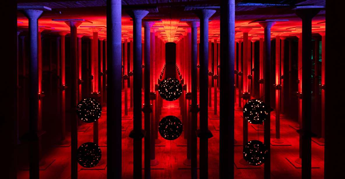 Houston: Cistern Art Installation - Haha Real - Hologram Screens and Lighting Effects