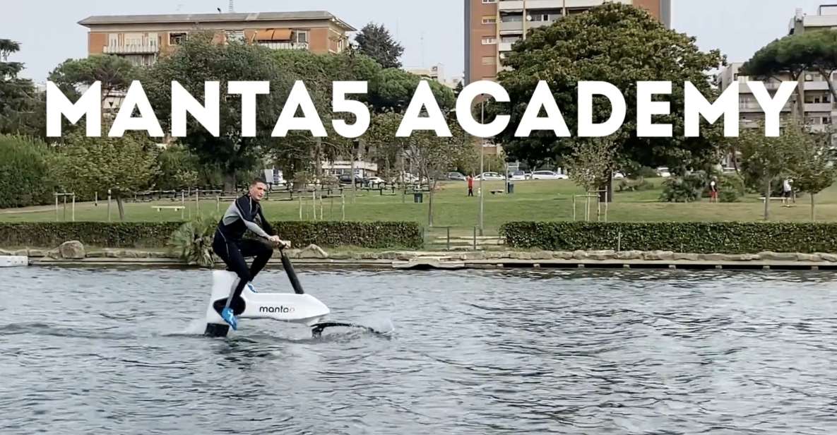 HydroFoil Bike Manta5 Academy Courses & Activities : Rome - Pedaling on Water