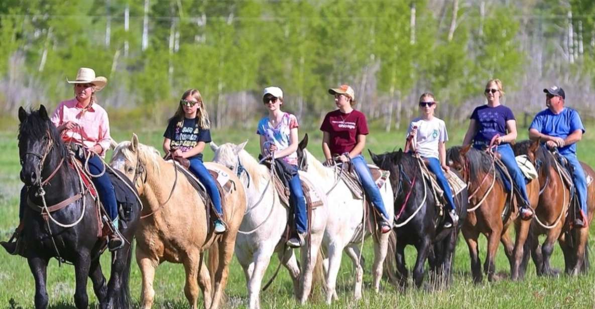 Jackson Hole: Bryan's Flat Guided Scenic Horseback Ride - Pricing Details