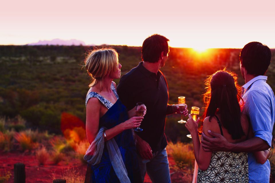 Kata TjuṯA Sunset Tour With Sparkling Wine and Cheeseboard - Tour Experience