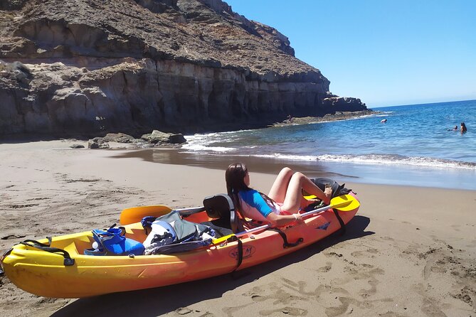 Kayak & Snorkeling Tour in Caves in Mogan - Meeting and Pickup