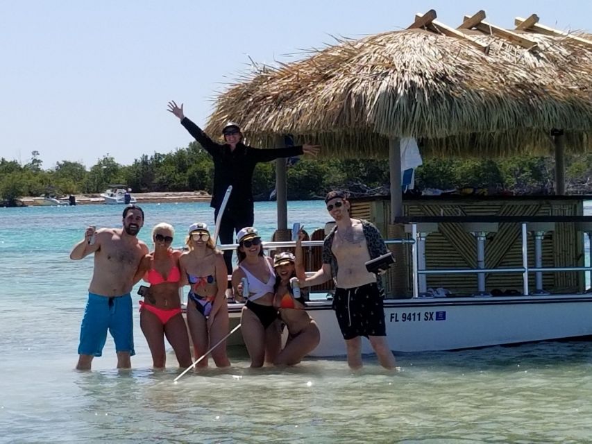 Key West: Private Tiki Bar Party Boat & Mini Sandbar - Activity Highlights