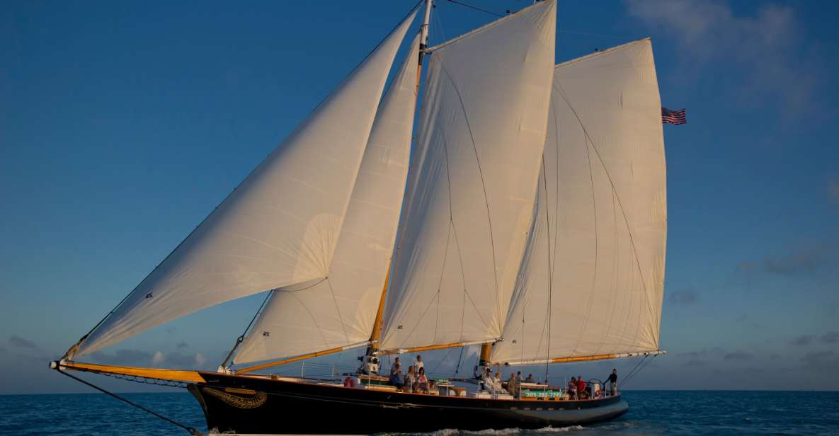 Key West: Schooner Full Moon Night Sail With Snacks & Drinks - Key Wests Tranquil Nighttime Waters