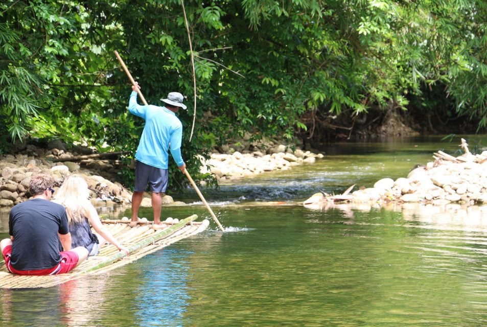 Khao Lak: Raft Expedition & Sea Turtle Conservation Center - Bamboo Rafting Adventure