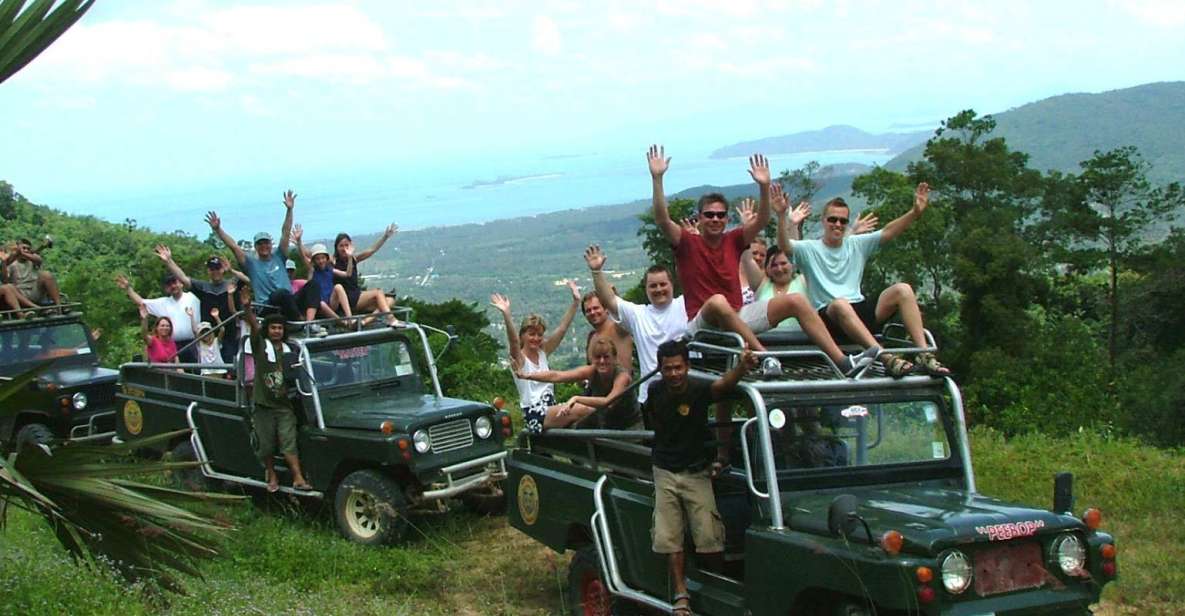 Ko Samui: 4WD Wild Jungle Safari Tour With Lunch - Itinerary Highlights