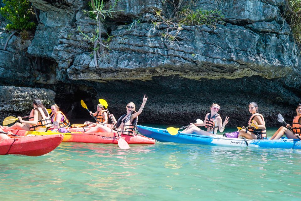 Koh Samui: Mu Ko Ang Thong Park Cruise With Kayaking Option - Exploring the Main Islands