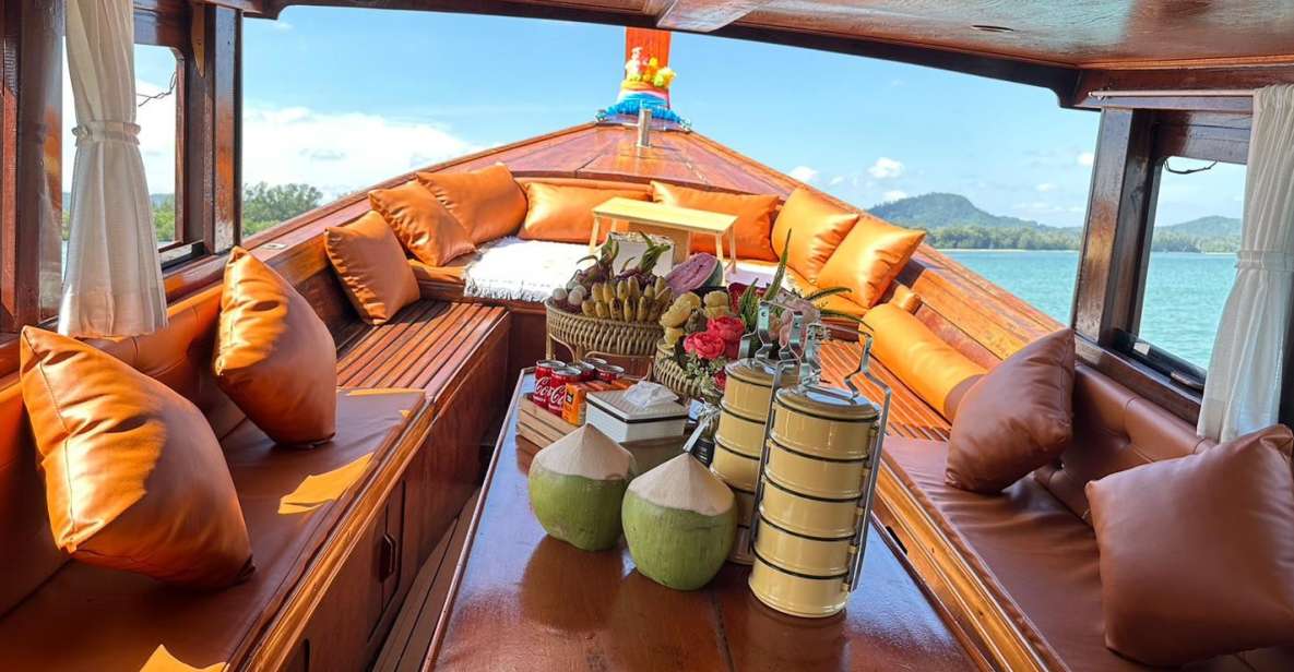 Krabi: Private Luxury Long-Tail Boat Tour to Hong Island - Itinerary Details