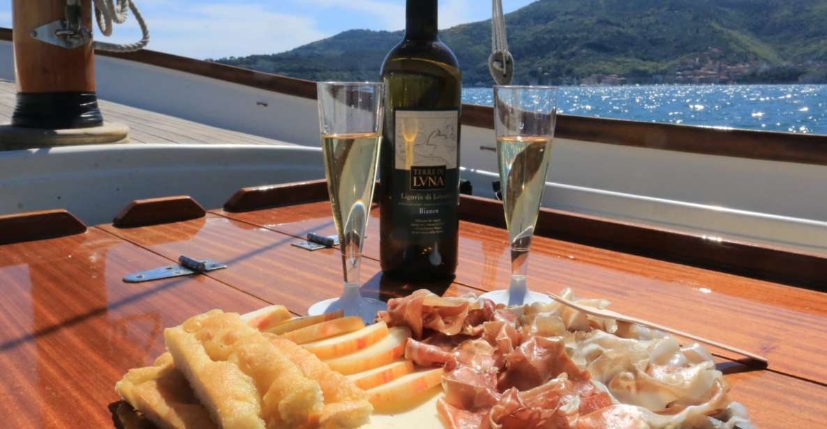 La Spezia: Sunset Boat Tour With Aperitif - Itinerary: Palmaria Island and Portovenere