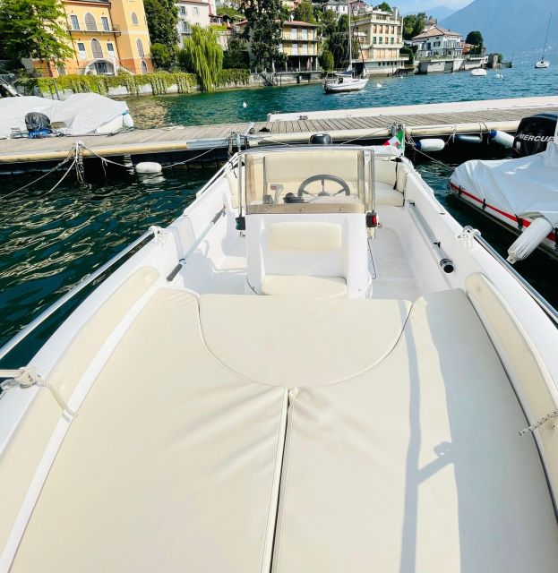 Lake Como: 5-Hour Private Boat Rental - Pricing and Booking