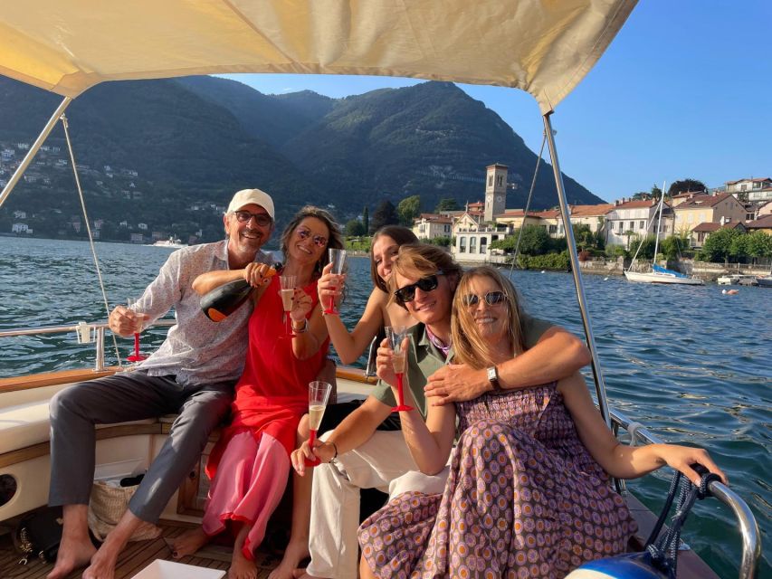 Lake Como: Villas & Gardens SpeedBoat Private Tour - Language Options and Group Experience