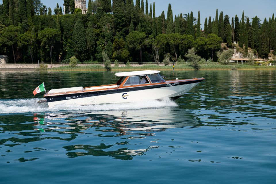 Lake Garda: Private Sunset Cruise to Isola Del Garda - Starting Point and Route