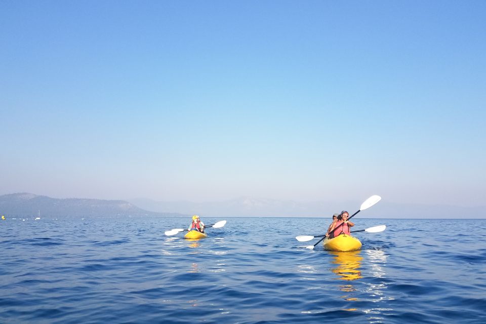 Lake Tahoe: North Shore Kayak or Paddleboard Tour - Scenic Coastline and Views