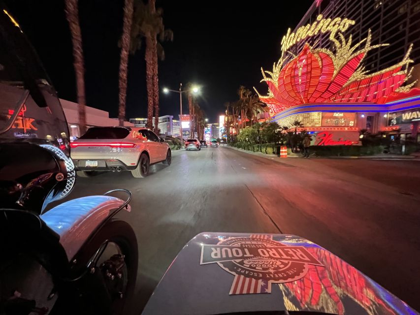 Las Vegas: Sidecar Tour of the Las Vegas Strip by Night - Stunning Views of the Strip