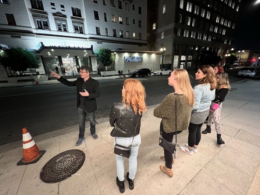 Los Angeles: Downtown Hollywood Guided Ghost Walking Tour - Haunted Hollywood Landmarks