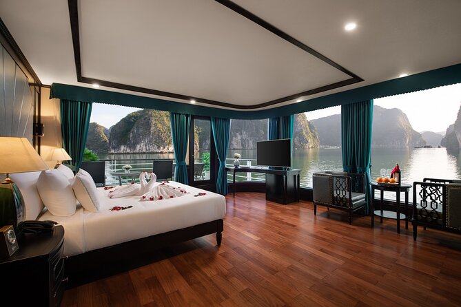 Luxury Aspira Cruise From Halong With Kayaking,Cave,Cooking Class - Inclusions and Amenities