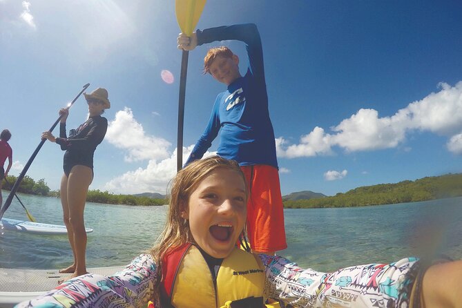 Magic Mangrove Paddle in Beef Island Lagoon - Visiting the Coral Atoll