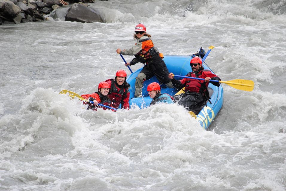 MATANUSKA GLACIER: LIONS HEAD WHITEWATER RAFTING - Highlighting the Rivers Features