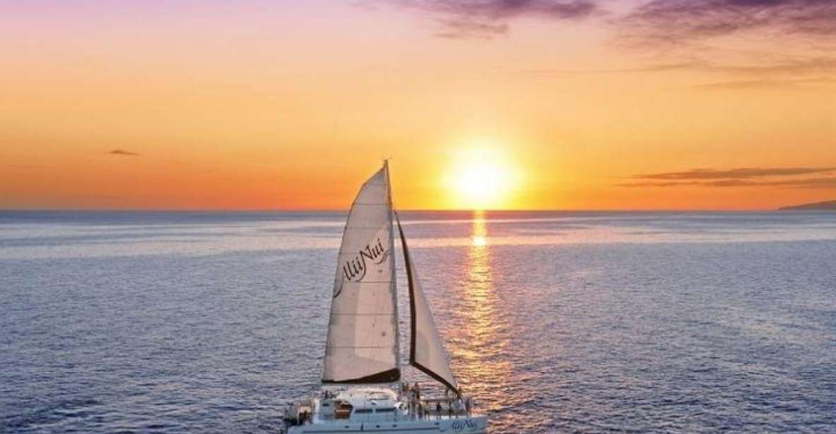 Maui: Alii Nui Luxury Catamaran Makani Sunset Sail - Savoring Gourmet Appetizers