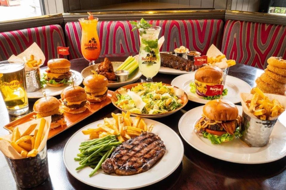 Meal at the Hard Rock Cafe Washington DC - Dining Options Explained