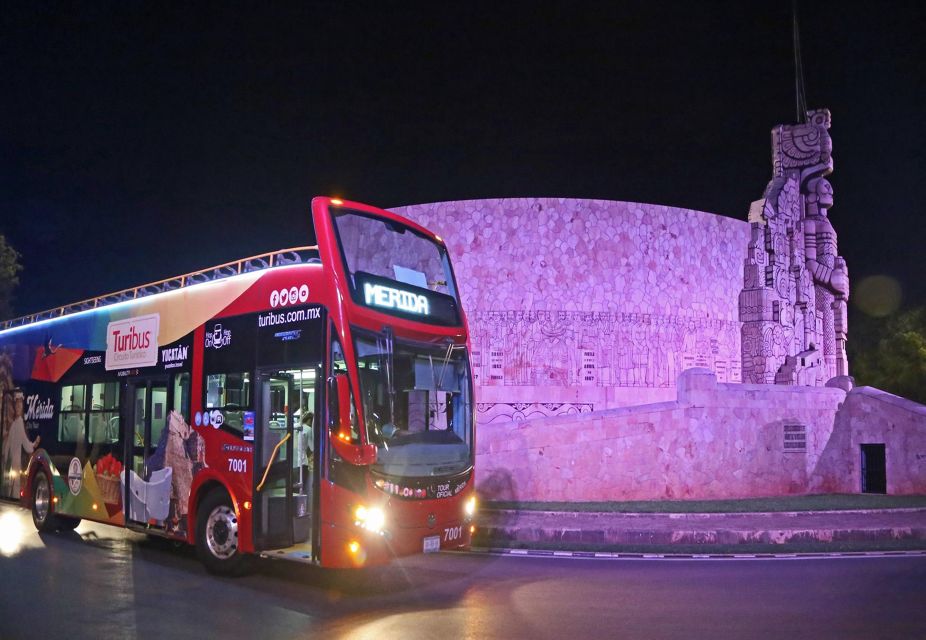 Mérida: Panoramic Sightseeing Tour Bus Ticket With 2 Routes - Duration and Route Options