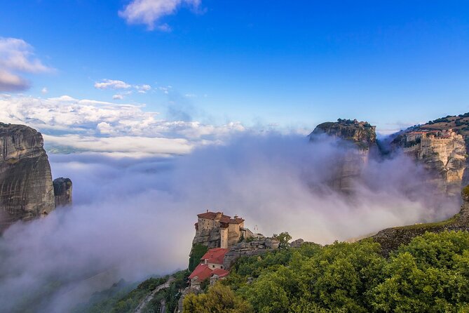 Meteora Monasteries Half-Day Small Group Tour With Transport - Centuries-old Monasteries Perched on Cliffs