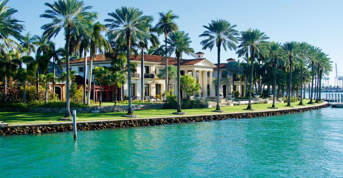 Miami: Biscayne Bay Mansions Sightseeing Cruise - Highlights of the Tour