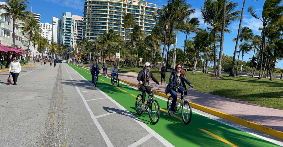 Miami: The Famous South Beach Bicycle Tour - Exploring Art Deco Architectural Gems