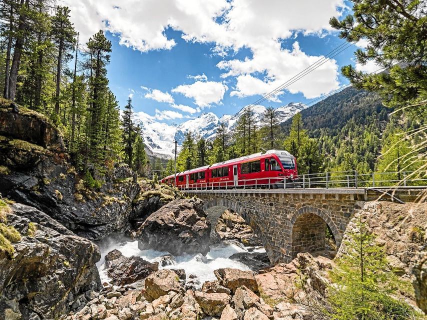 Milan: Bernina and Glacier Train Tickets & St. Moritz Tour - Departure Options