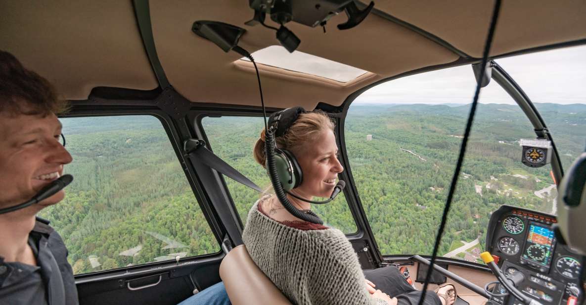 Mont Tremblant: Helicopter Tour With Optional Stopover - Flight Details and Durations