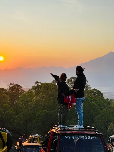 Mount Batur Jeep Sunrise & Black Lava - Off-Road Jeep Adventure