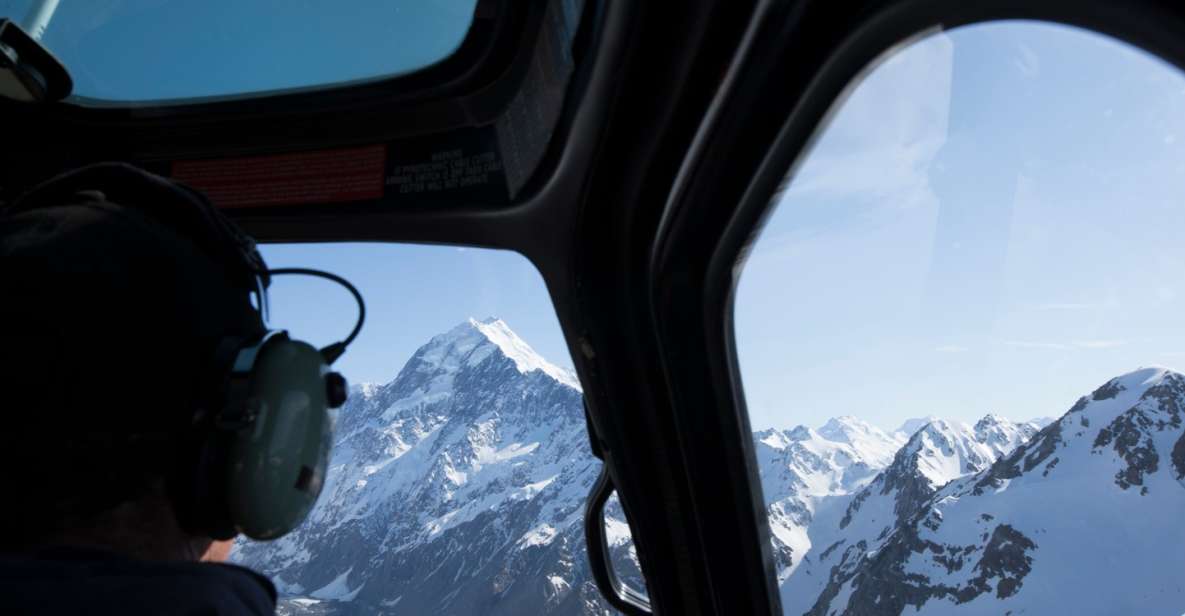 Mount Cook: Tasman Glacier & National Park Scenic Flight - Booking Information