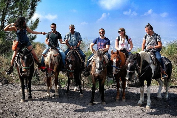 Mount Vesuvius Guided Horse Riding Tour With Sample Wine - Meeting and Pickup Details