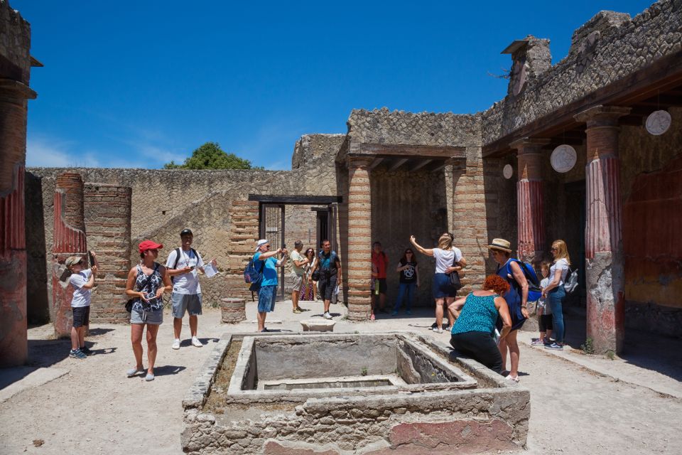 Naples: Pompeii and Herculaneum Private Walking Tour - Pompeii Visit