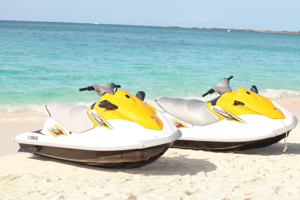 Nassau: Jet Ski Ride, Parasailing & Banana Boat Tour - Jet Ski Ride Details