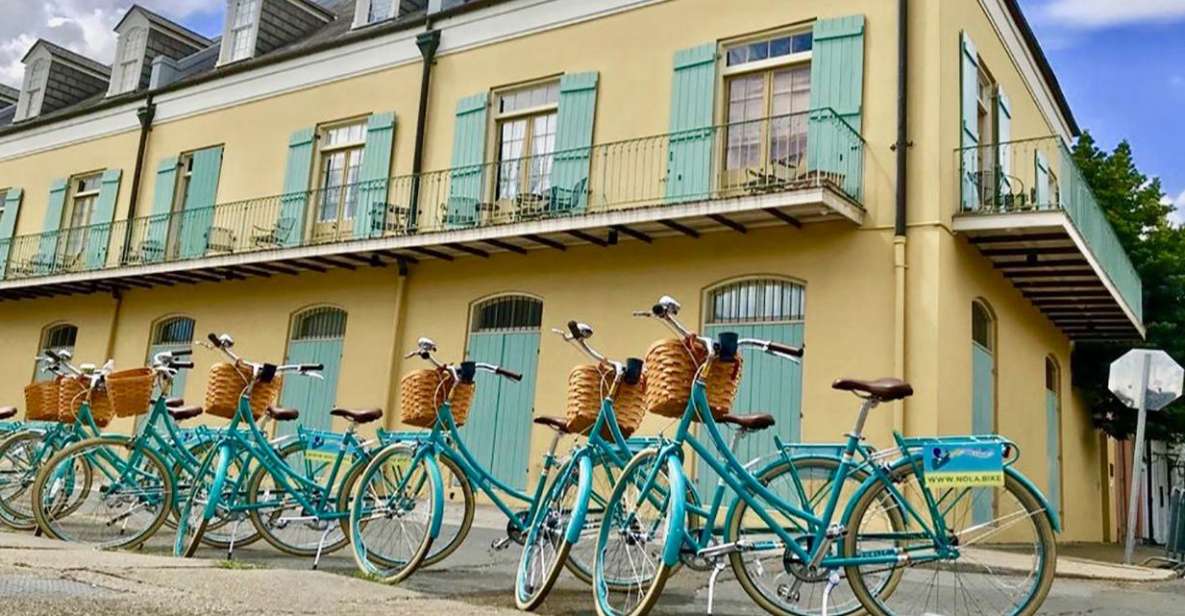 New Orleans: Heart of the City Bike Tour - Exploring Creole Culture