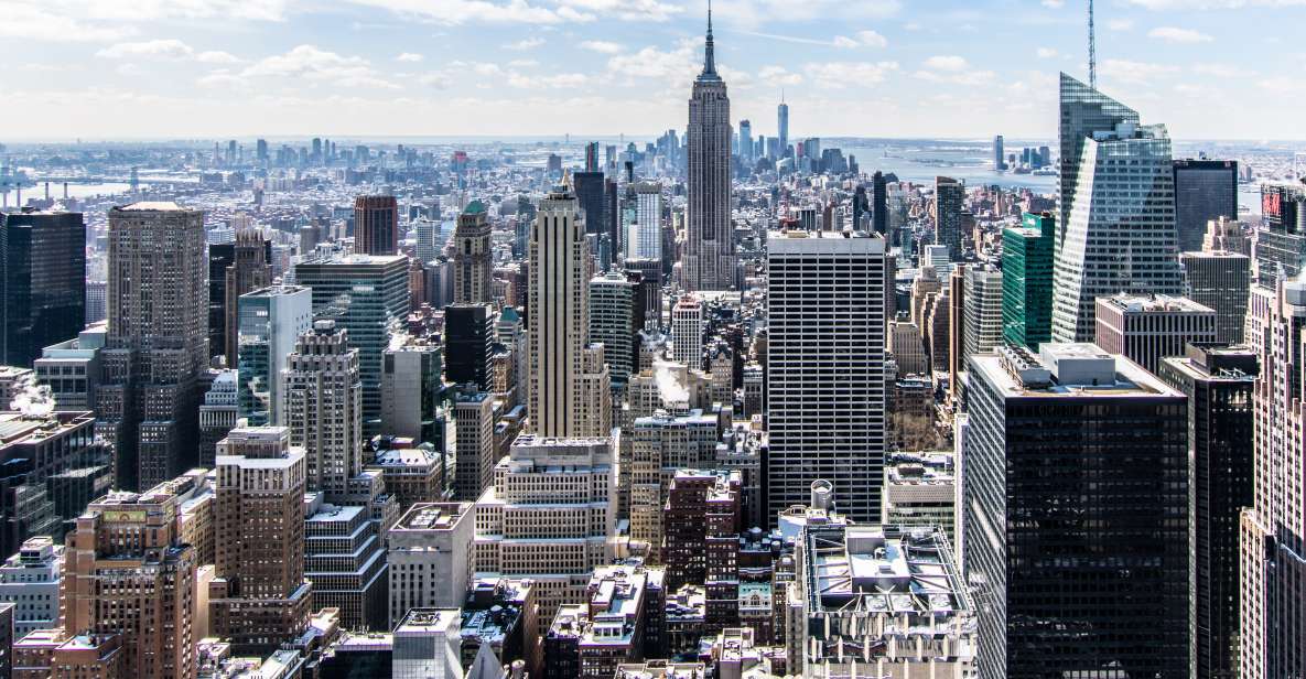 New York City: Guided Highlights Bus Tour and Ferry Ride - Madison Square Park and Flatiron Building