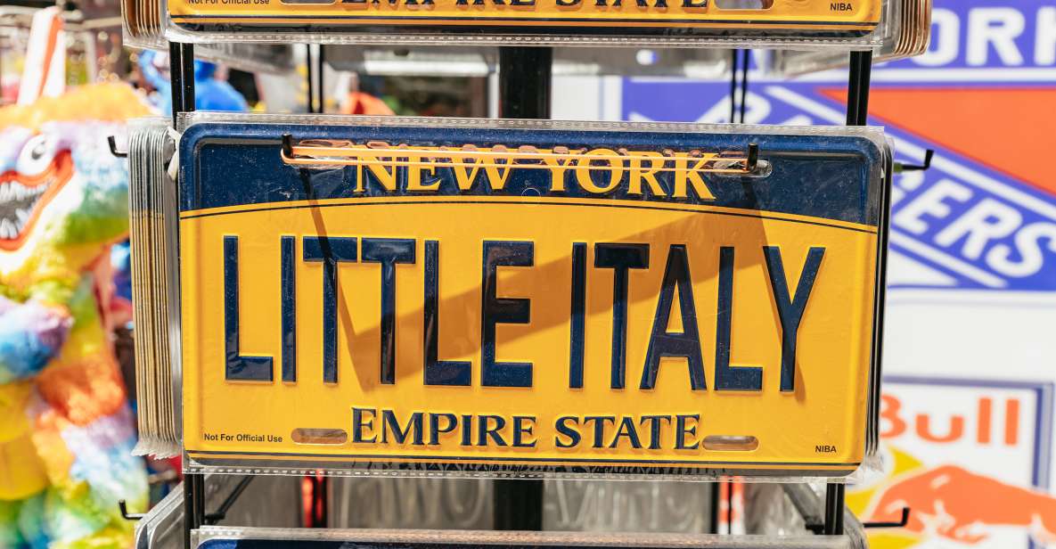 New York City: Little Italy Italian Food Tasting Tour - Highlights of the Tour